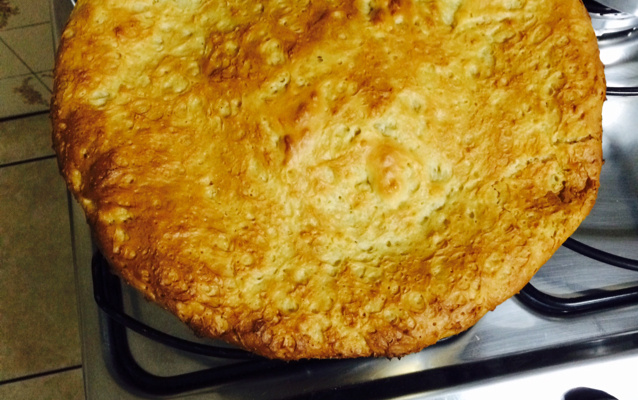 Pão de assadeira prático