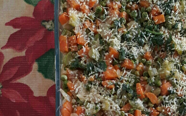 Penne ao molho de legumes