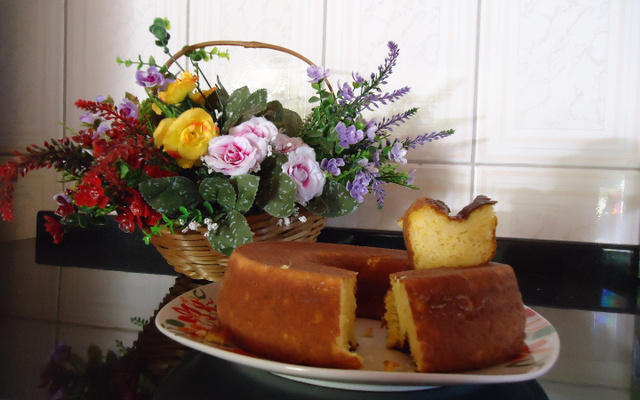 Bolo de milho (parece pudim)