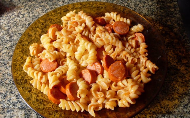 Macarrão simples