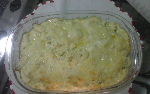 Couve-flor ao creme branco