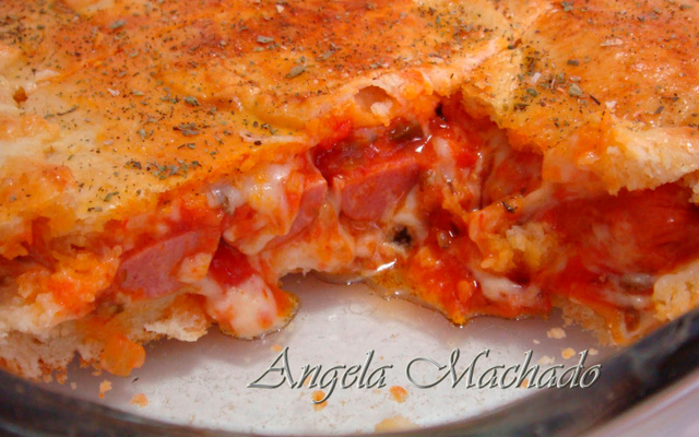 Cachorro quente assado