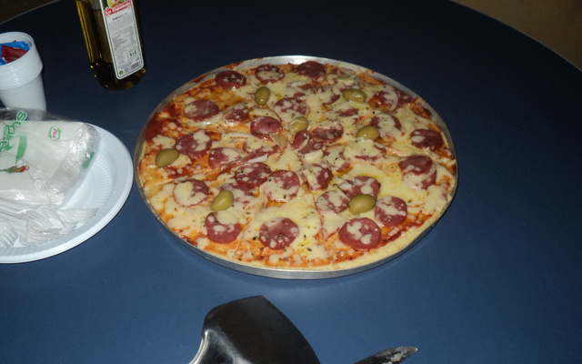Pizza de liquidificador