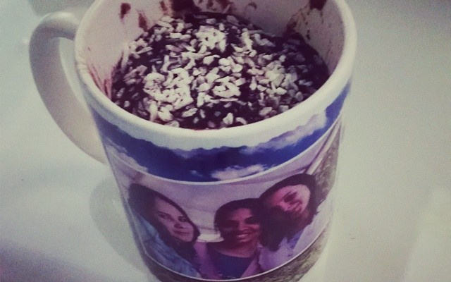 Bolo na caneca fácil