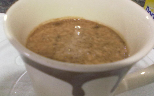 Pó de cappuccino caseiro
