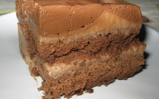 Pavê de chocolate diet