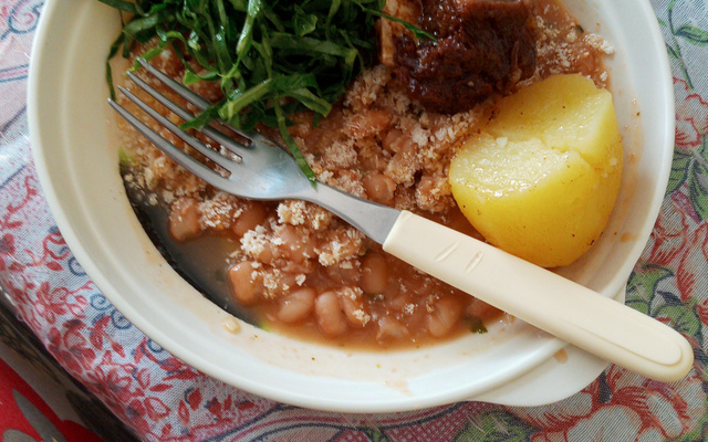 Sopa de fubá cremosa