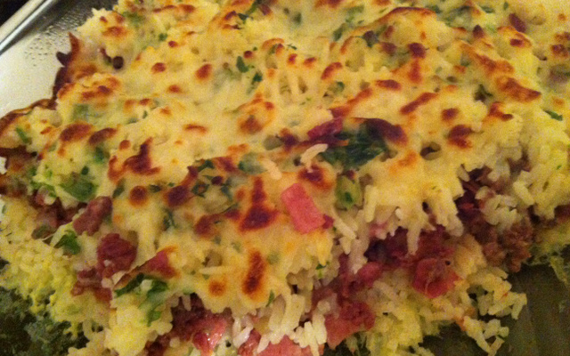 Arroz ao forno da PatE