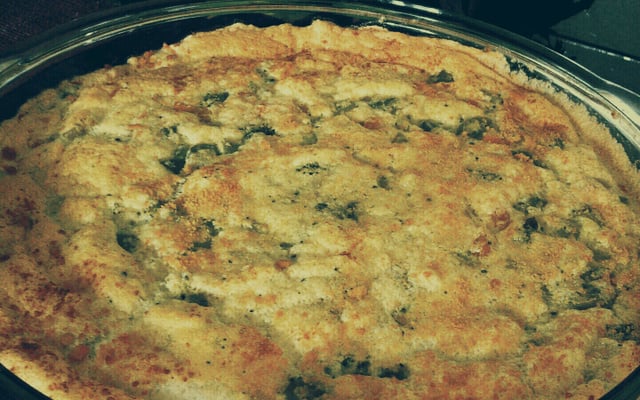 Souflé de legumes delicioso