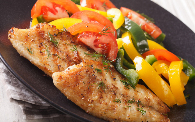 Tilápia de panela de pressão