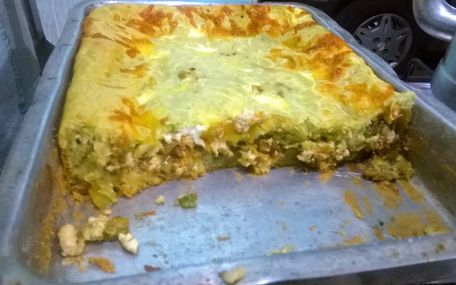 Torta salgada sem glúten