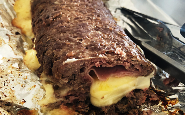 Rocambole de Carne moída