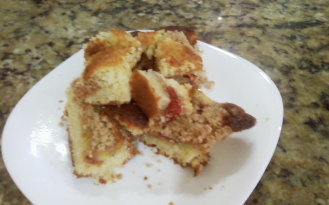 Bolo de goiabada com banana da Nonô