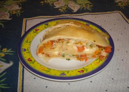 Pizza enrolada