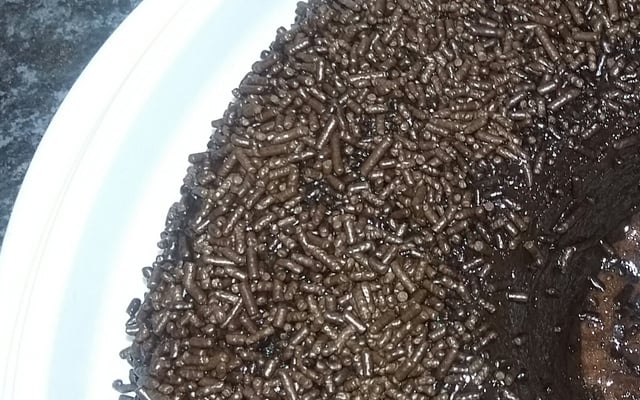 Brigadeirao de microondas