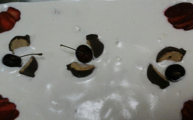 Pavê de creme da Solange