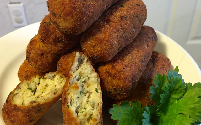 Croquete de peixe