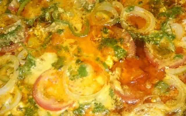 Moqueca de ovo com sardinha
