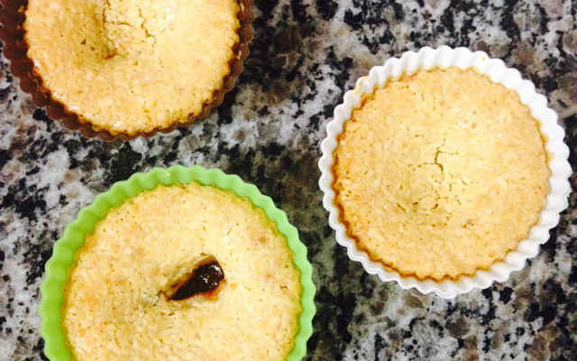 Queijadinha com goiabada