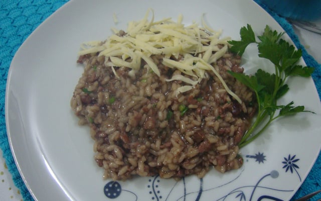 Risoto de lingüiça Toscana