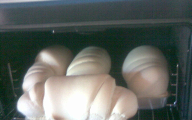 Pão caseiro recheado