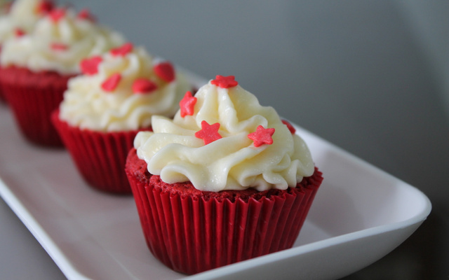 Cupcake veludo vermelho - red velvet