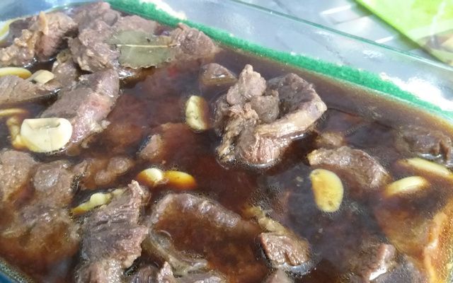 Carne assada rápida