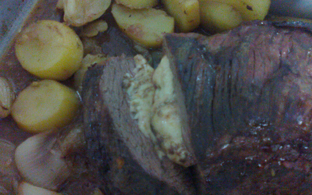 Picanha recheada à moda da Cris