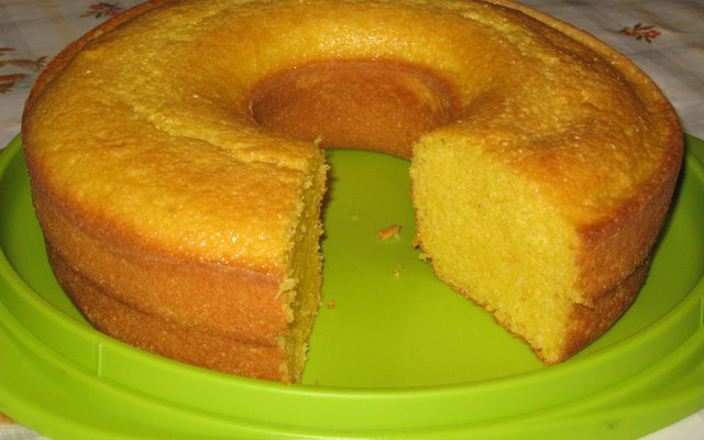 Bolo de milho funcional da Tia Jô