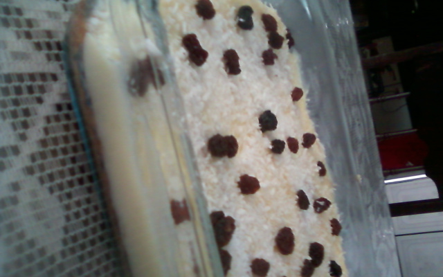 Pavê de biscoito champagne