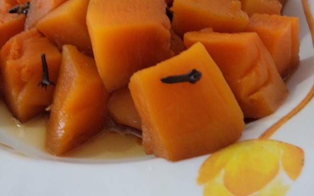 Doce de abóbora diet na panela pressão