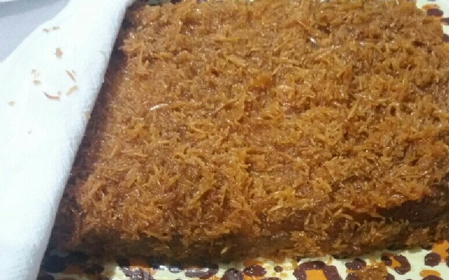 Recheio de coco queimado