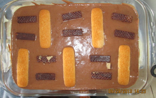 Torta de bolacha da Vivi