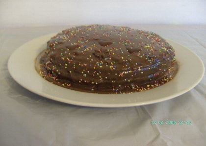 Bolo de chocolate festa
