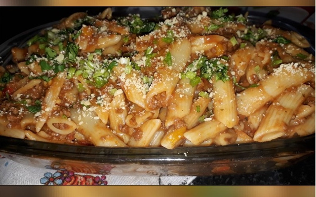 Macarrão a Bolonhesa