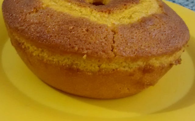 Bolo de cenoura cozida