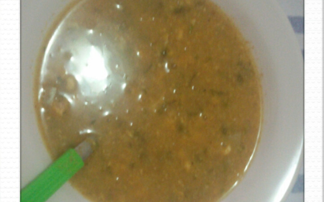 Sopa de frango Dukan