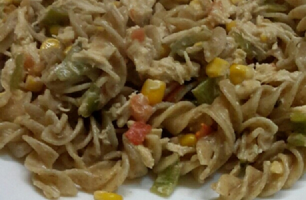 Macarrão fit de frango