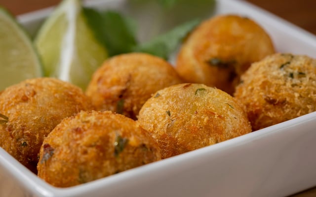 Bolinho de bacalhau tradicional