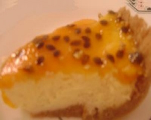 Torta mousse de maracujá