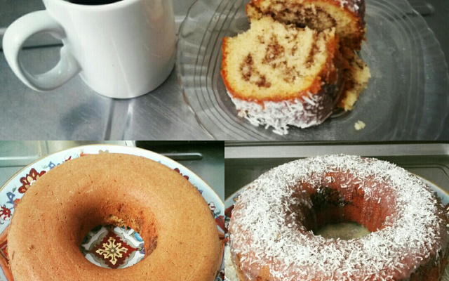 Bolo formigueiro simples (de liquidificador)