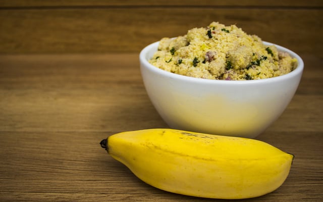 Farofa de banana-da-terra