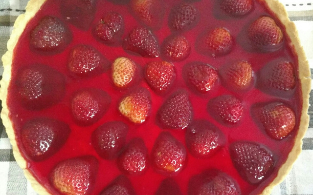 Torta de morango da Dani