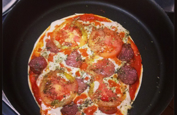 Pizza de frigideira especial