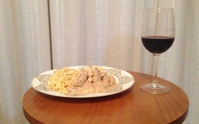 Estrogonofe de Carne