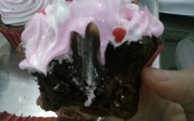 Cupcake de chocolate fácil