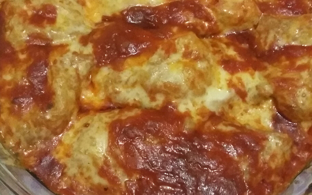 Filé de frango à pamegiana rápido