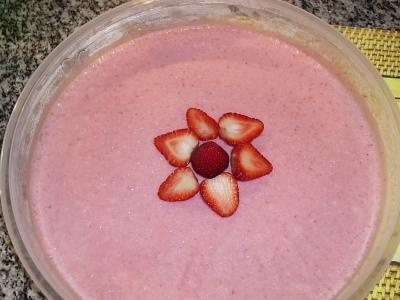 Sorvete Mágico de Morango