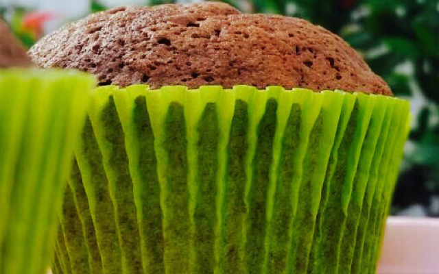 Cupcake de chocolate