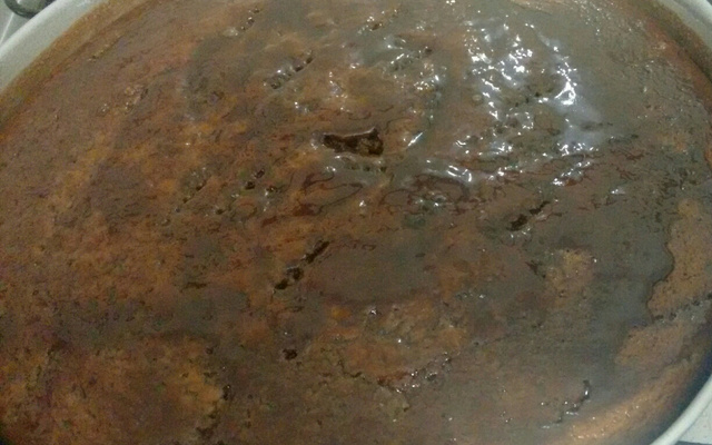 Bolo de cenoura cozida